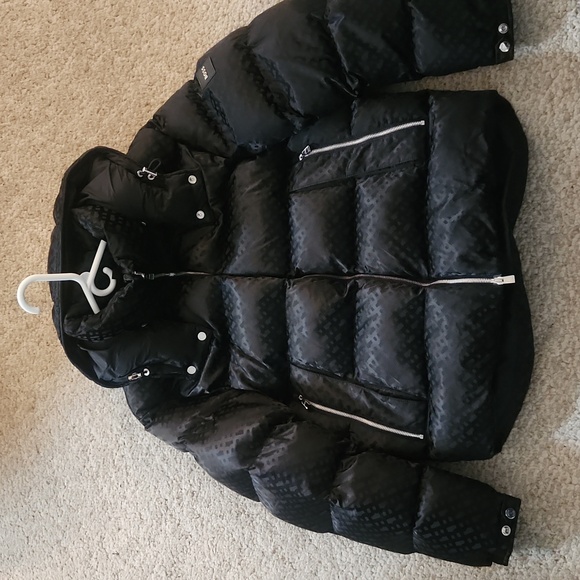 BOSS Coribian Large Men's Winter Puffer Jacket With Button Hood - Picture 5 of 13